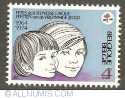 4 Francs 1974 - Secular Youth