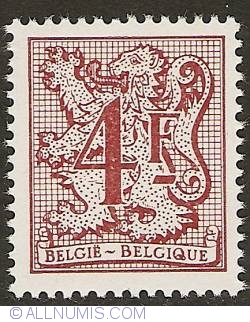 Image #1 of 4 Francs 1980 - Heraldic Lion