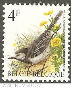 4 Francs 1992 - White Wagtail