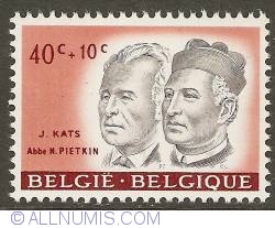 40 + 10 Centimes 1961 - J. Kats - N. Pietkin