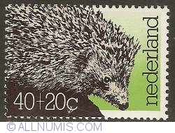 40 + 20 Cent 1976 - Hedgehog