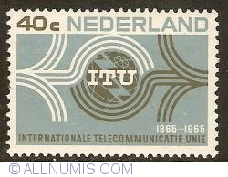 40 Cent 1965 - Centennial of International Telecommunication Union