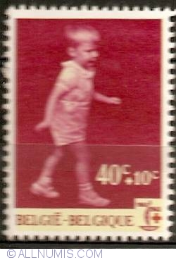 40+10 Centimes 1963 - Prince Philippe