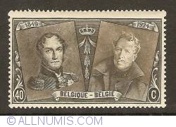 40 Centimes 1925 - Leopold I and Albert I