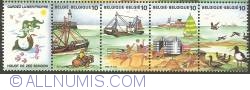 Image #1 of 40 Francs 1988 - Series The Sea with Tab Neptunus