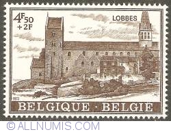 4,50 + 2 Francs 1973 - Lobbes Abbey