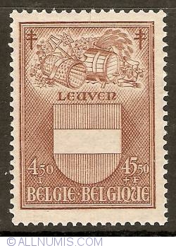 Image #1 of 4,50 + 45,50 Francs 1946 - City of Leuven