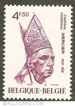 Image #1 of 4,50 Francs 1976 - Désiré-Joseph Cardinal Mercier