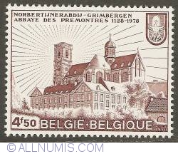 Image #1 of 4,50 Francs 1978 - Grimbergen Abbey