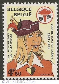 Image #1 of 4,50 Francs 1979 - Tyl Uilenspiegel