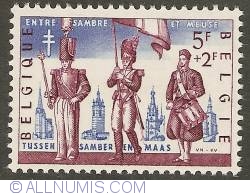 Image #1 of 5 + 2 Francs 1958 - Marches d'Entre-Sambre-et-Meuse