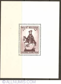 Image #1 of 5 + 20 Francs 1942 - Winter Help - St. Martin Souvenir Sheet
