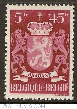 Image #1 of 5 + 45 Francs 1945 - Province of Brabant