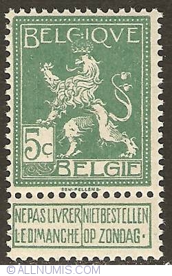 5 Centimes 1912
