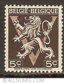 Image #1 of 5 Centimes 1944 - BELGIE-BELGIQUE