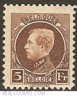 Image #1 of 5 Francs 1924 (dark brown)