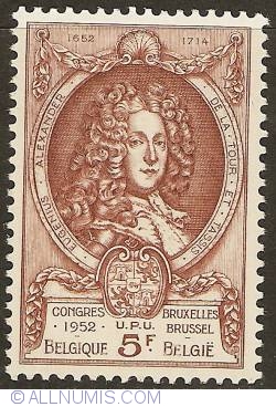 Image #1 of 5 Francs 1952 - Eugen Alexander of Thurn and Taxis