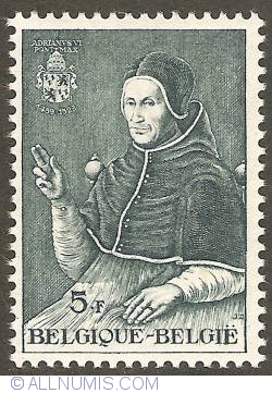 Image #1 of 5 Francs 1959 - Pope Adrian VI