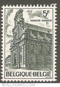 Image #1 of 5 Francs 1975 - Namur - Church St.-Loup
