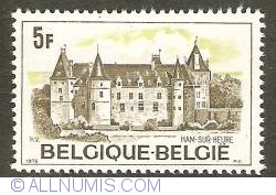 Image #1 of 5 Francs 1976 - Ham-sur-Heure Castle