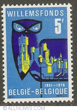 5 Francs 1976 - Willemsfonds