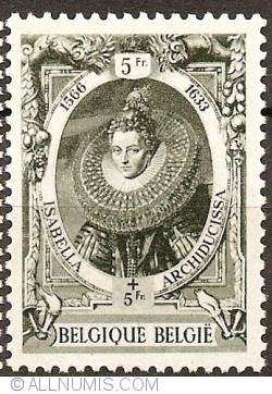 5+5 Francs 1941 - Isabella Clara Eugenia of Austria