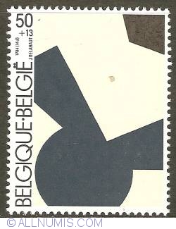 Image #1 of 50 + 13 Francs 1984 - Jo Delahaut - Rhythm nr. 6