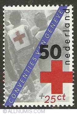 Image #1 of 50 + 25 Cent 1983 - Red Cross
