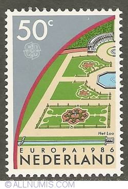 50 Cent 1986 - Europe - Nature Protection - Garden of Palace Het Loo