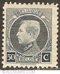 50 Centimes 1921 (blue-gray)