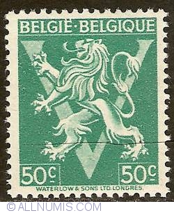 50 Centimes 1944 - BELGIE-BELGIQUE