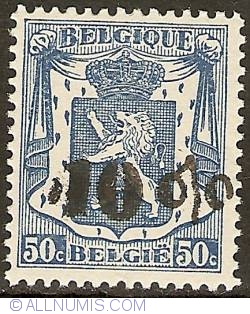 Image #1 of 50 Centimes 1946 with overprint -10%