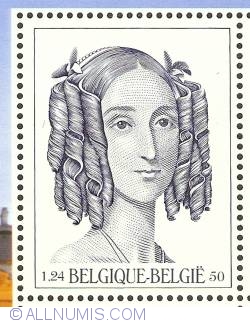 Image #1 of 50 Francs / 1,24 Euro 2001 - Queen Louise Marie