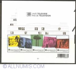 Image #1 of 50th Anniversary of Belgian Television - Souvenir Sheet