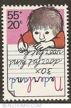 Image #1 of 55 + 20 Cent 1978 - Writing Child
