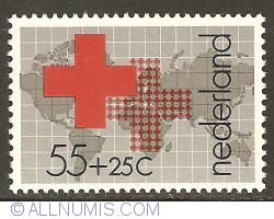 55 + 25 Cent 1978 - Red Cross