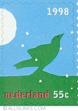 Image #1 of 55 Cent 1998 - December Stamps - Bird