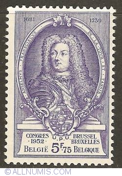 Image #1 of 5,75 Francs 1952 - Anselm Franz of Thurn and Taxis