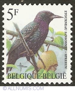 5 Francs - European Starling 1996