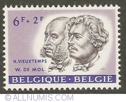 6 + 2 Francs 1961 - H. Vieuxtemps - W. De Mol