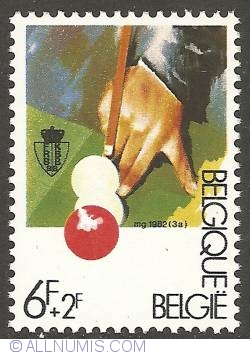 Image #1 of 6 + 2 Francs 1982 - Cue Sports
