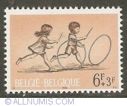 6 + 3 Francs 1966 - children