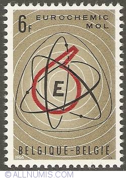 6 Francs 1966 - Eurochemic