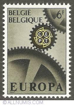 6 Francs 1967 - CEPT EUROPA
