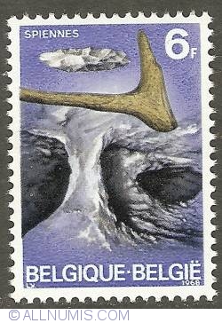 Image #1 of 6 Francs 1968 - Spiennes