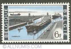 Image #1 of 6 Francs 1968 - Zandvliet Lock