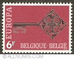Image #1 of 6 Francs 1968-Europa