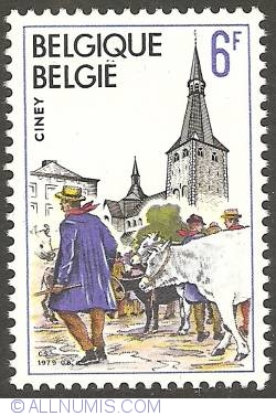Image #1 of 6 Francs 1979 - Ciney - St. Nicholas Church