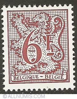 6 Francs 1981 - Heraldic Lion