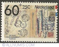 Image #1 of 60 + 25 Cent 1984 - 100 Years of Organised Philately